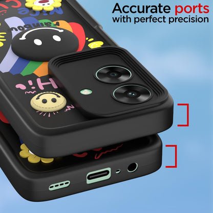 Pikkme black mobile back cover for Realme Narzo N61/C61 4G – photo 4