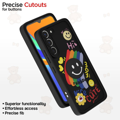 Pikkme Samsung S23 5G Soft Silicone black mobile back cover – photo 6