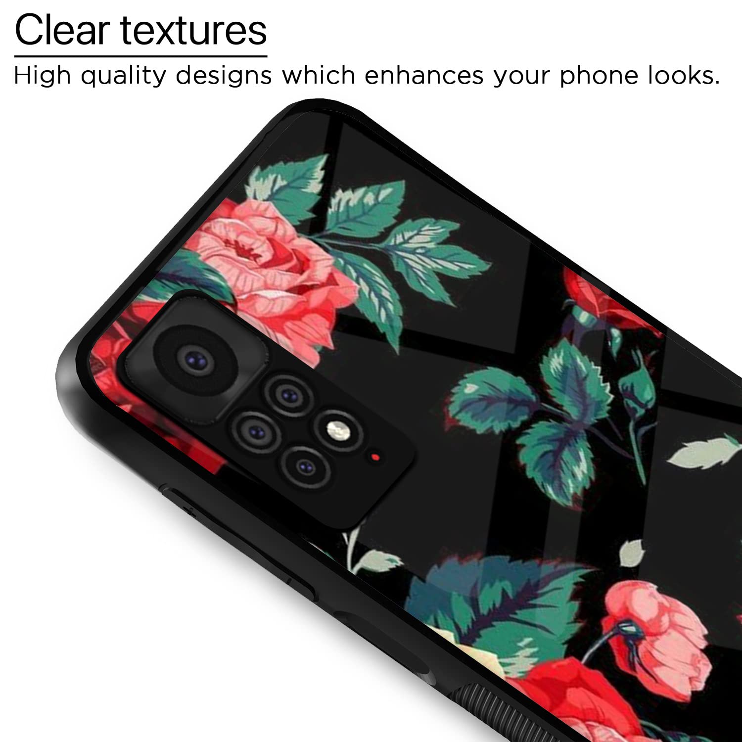 Redmi Note 11 Pro/Note 11 Pro Plus 5G Flower mobile back cover by Pikkme – photo 4