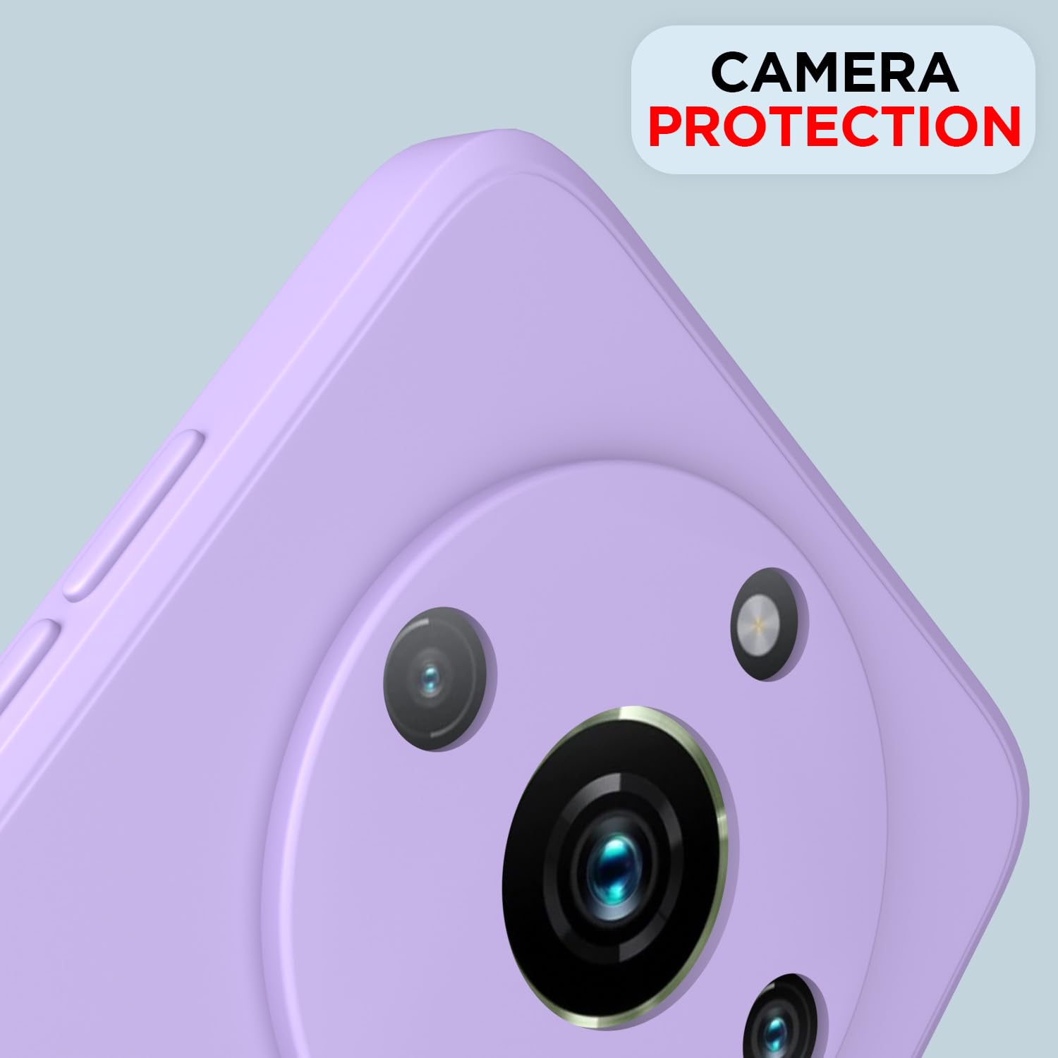 Pikkme Realme 11 Pro/11 Pro Plus 5G Liquid Silicone purple mobile cover – photo 5