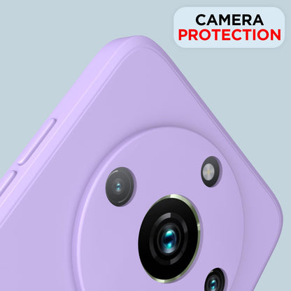 Pikkme Realme 11 Pro/11 Pro Plus 5G Liquid Silicone purple mobile cover – photo 5