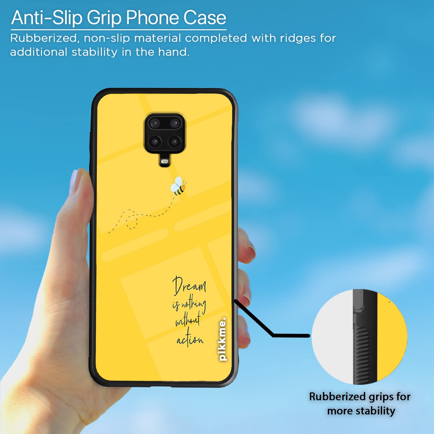 Pikkme Hybrid mobile back cover for Redmi Note 9 Pro/Note 9 Pro Max/Note 10 Lite – photo 5