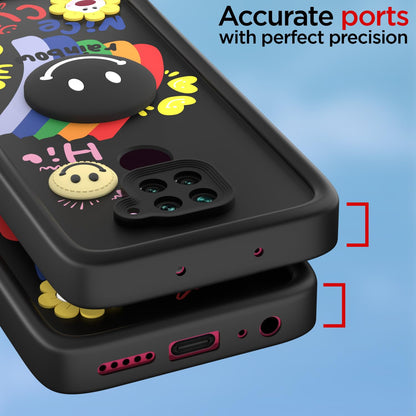 Pikkme Redmi Note 9 black mobile cover – photo 4