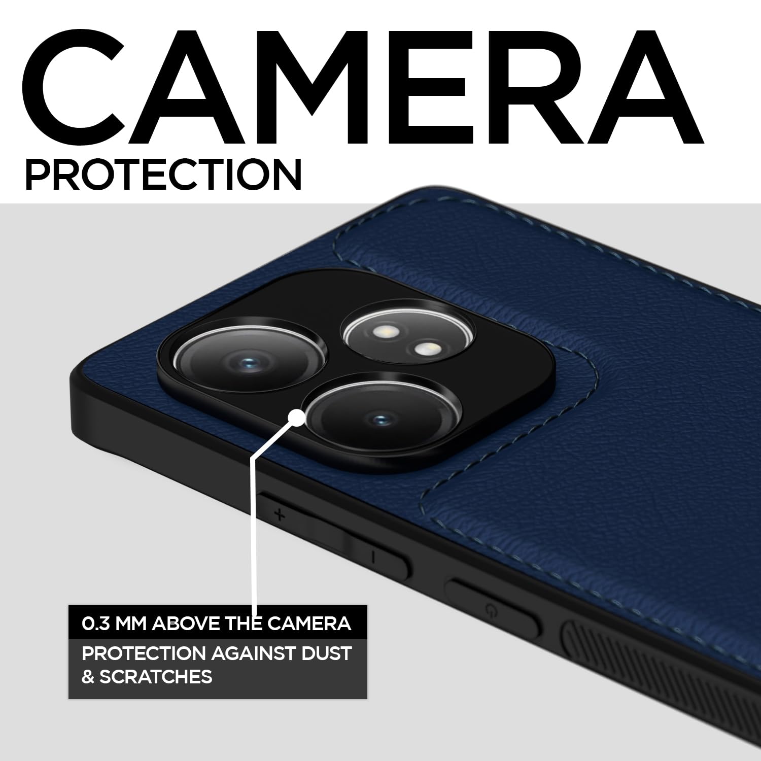 Blue phone cover for Realme GT 6/GT 6T 5G – Pikkme – photo 3