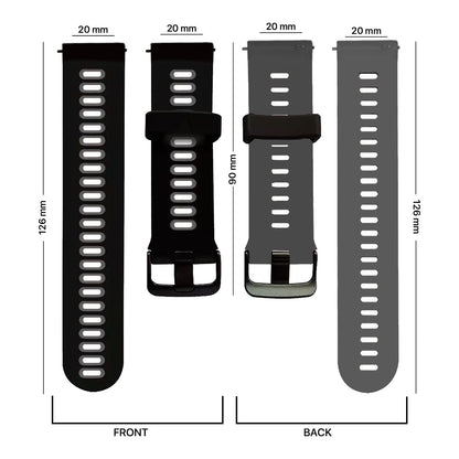 Pikkme Modern Sports Strap (Black & Grey) – photo 6