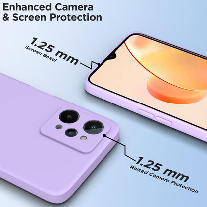 Realme C31 Matte back cover in purple by Pikkme – photo 2