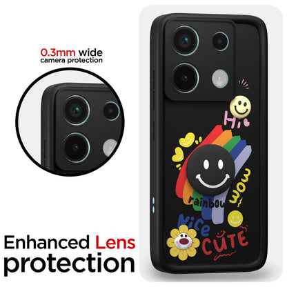 Black Soft Silicone back cover for Redmi Note 13 Pro/Poco X6 5G – Pikkme – photo 5