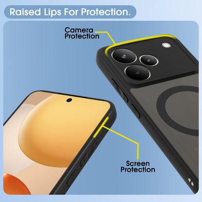 Black smoke mag-safe back cover for Realme P4 Pro 5G – Pikkme – photo 4