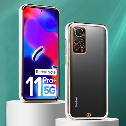 Pikkme white Chrome mobile cover for Redmi Note 11 Pro/Note 11 Pro Plus 5G – photo 3