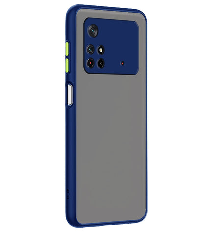 Pikkme blue Hybrid mobile cover for Poco M4 Pro 4G – photo 5