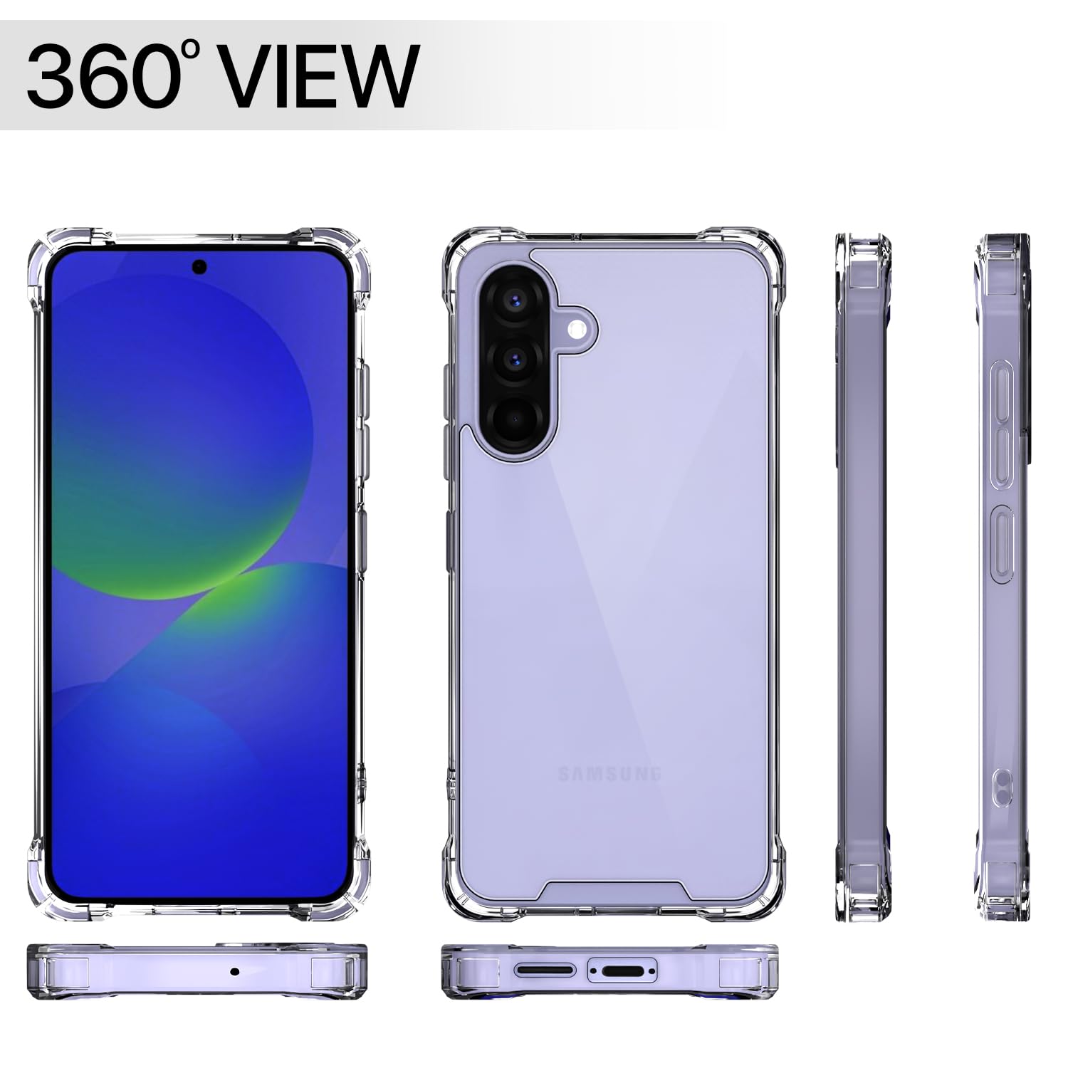 Pikkme transparent mobile cover for Samsung A37 5G – photo 7