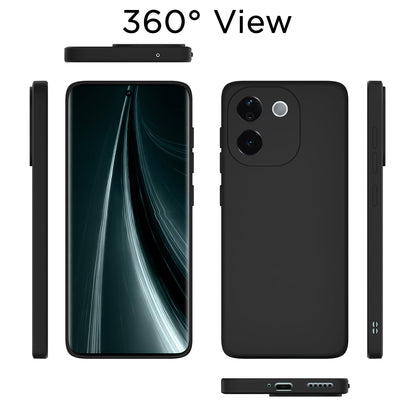 Vivo T3 Pro/iQOO Z9s Pro 5G Matte mobile cover in black by Pikkme – photo 4