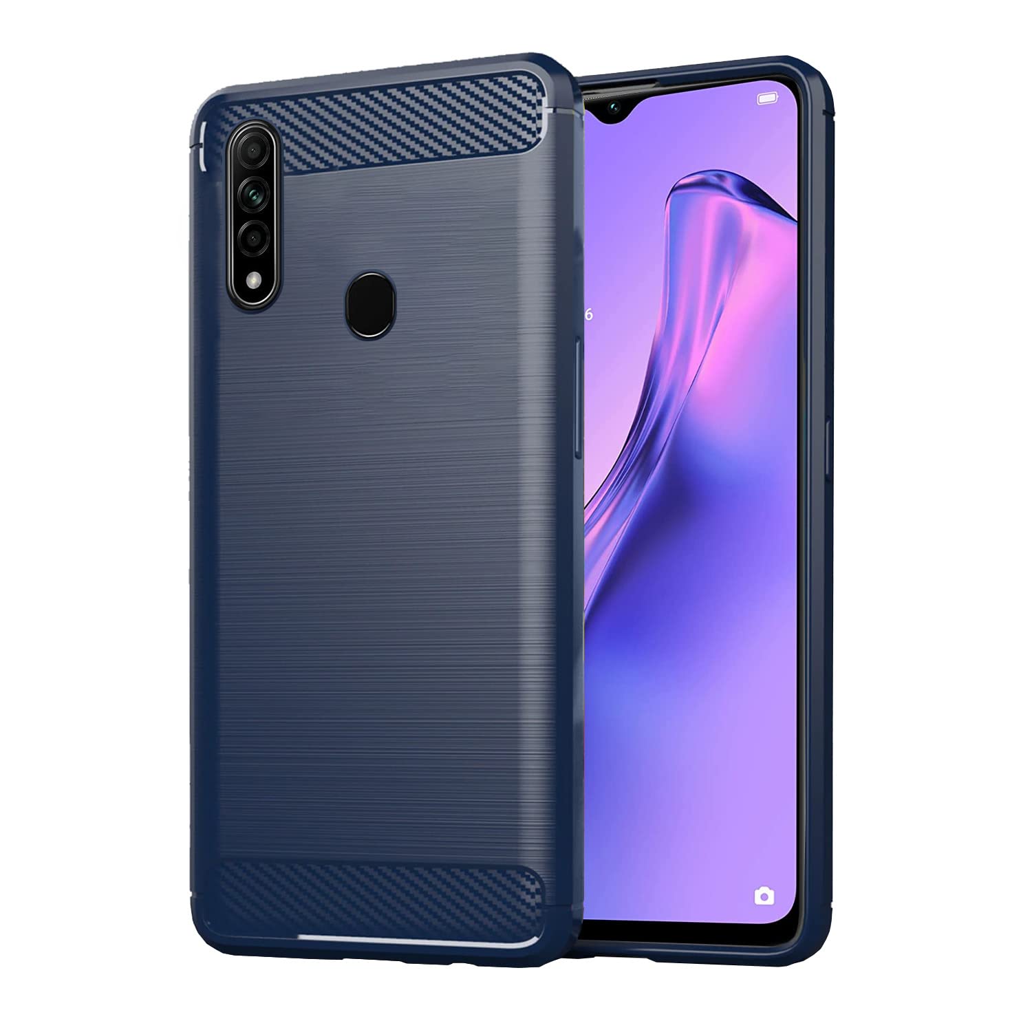 Pikkme Oppo A31 blue back cover