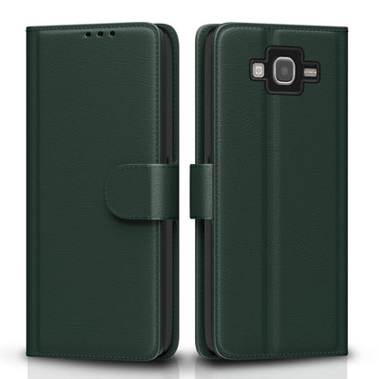Pikkme Samsung J7 2015/J7 green flip case