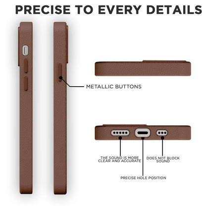 Pikkme iPhone 13 Leather umber mobile cover – photo 6