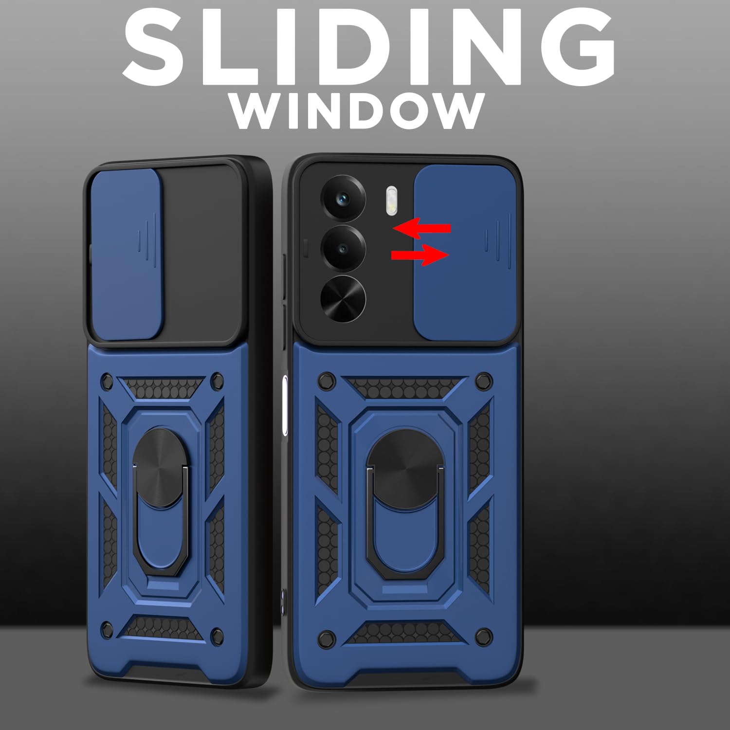 Realme P4x 5G/360 back cover in blue by Pikkme – photo 2