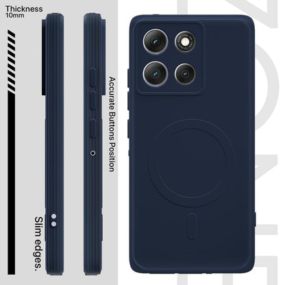 Pikkme Moto G86 Power 5G MagSafe blue back cover – photo 3