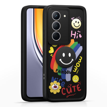 Pikkme black Soft Silicone mobile back cover for Realme Narzo 80x/P3x/14X 5G
