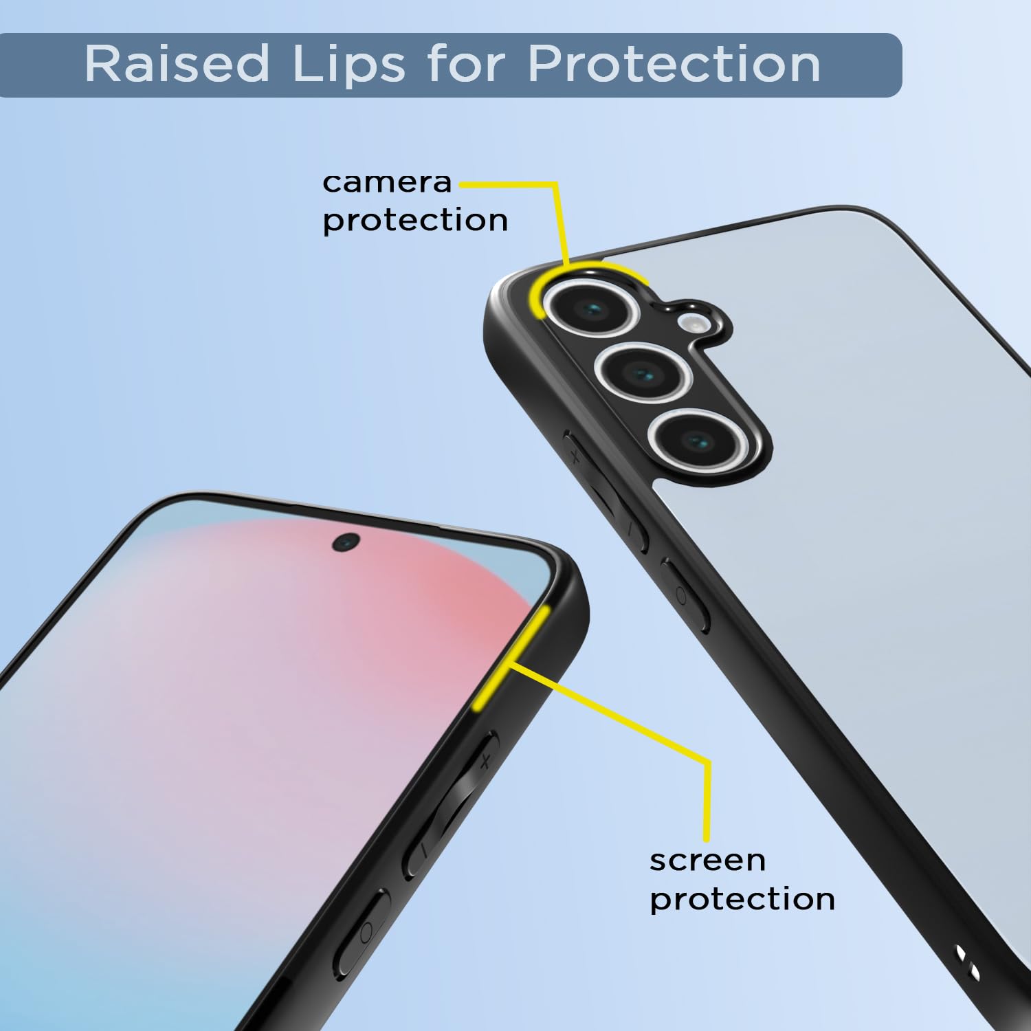 Black Hybrid mobile back cover for Samsung S24 FE 5G – Pikkme – photo 4
