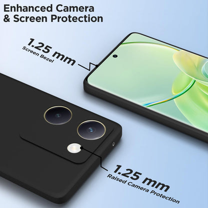 Vivo Y200 Pro 5G Matte phone cover in black by Pikkme – photo 6