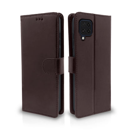  Samsung Galaxy F62 Vintage Flip Cover - Coffee