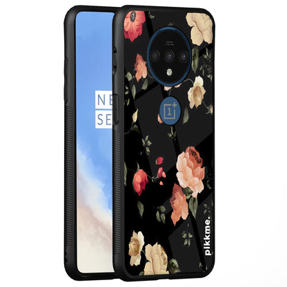 Pikkme OnePlus 7T Flower mobile back cover