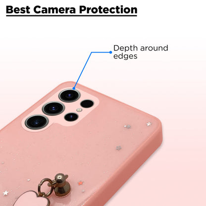 Pikkme Samsung S23 Ultra 5G Chain pink phone cover – photo 2