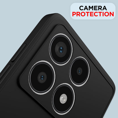 Pikkme black Matte phone cover for Poco F6 Pro 5G – photo 5