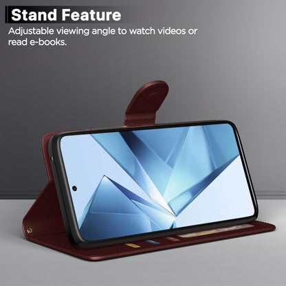 Pikkme brown flip cover for Vivo V29E – photo 3