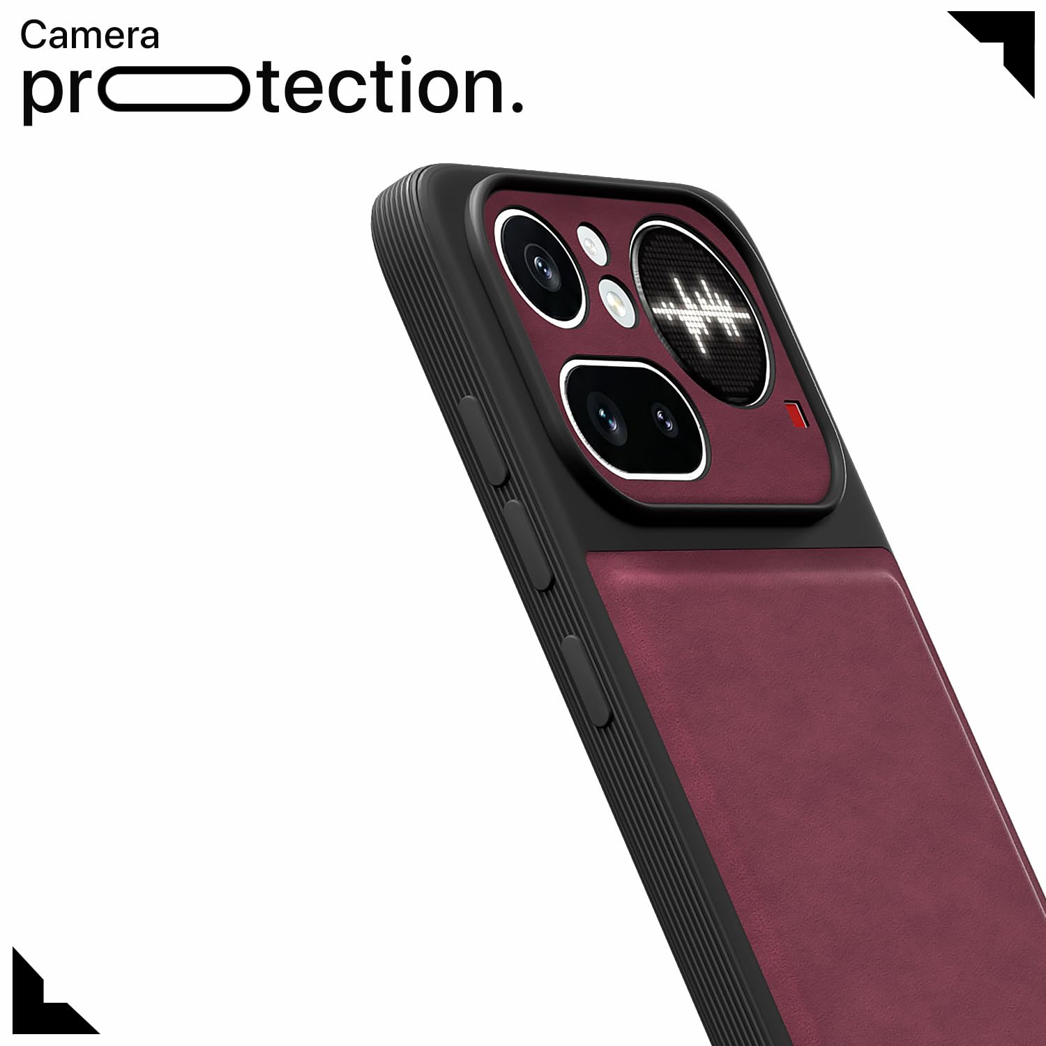 Pikkme purple Leather mobile back cover for Nothing Phone 4a Pro 5G – photo 5