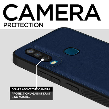 Vivo Y12/Y15/Y17/U10 Leather mobile cover in blue by Pikkme – photo 3