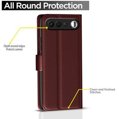 Pikkme brown Wallet flip cover for Realme 16 5G – photo 4