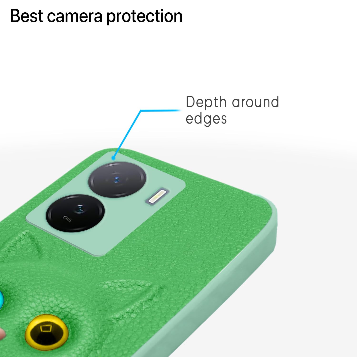 Green Cat mobile cover for iQOO Z7/Z7s 5G – Pikkme – photo 6