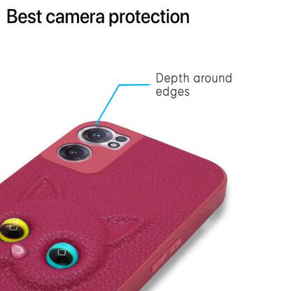 Pikkme Oneplus Nord Ce 2 5G Kitty Back Cover (Pink)