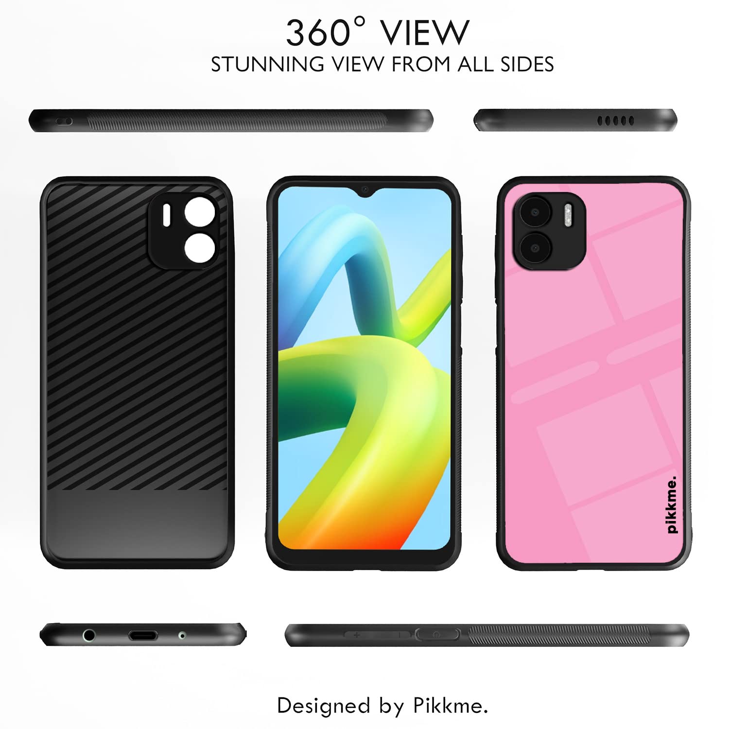 Hybrid Mobile back cover for Redmi A1/A2 – Pikkme – photo 2