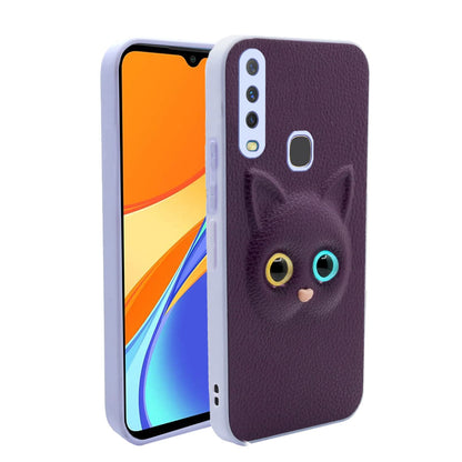 Pikkme purple Cat back cover for Vivo Z1 Pro