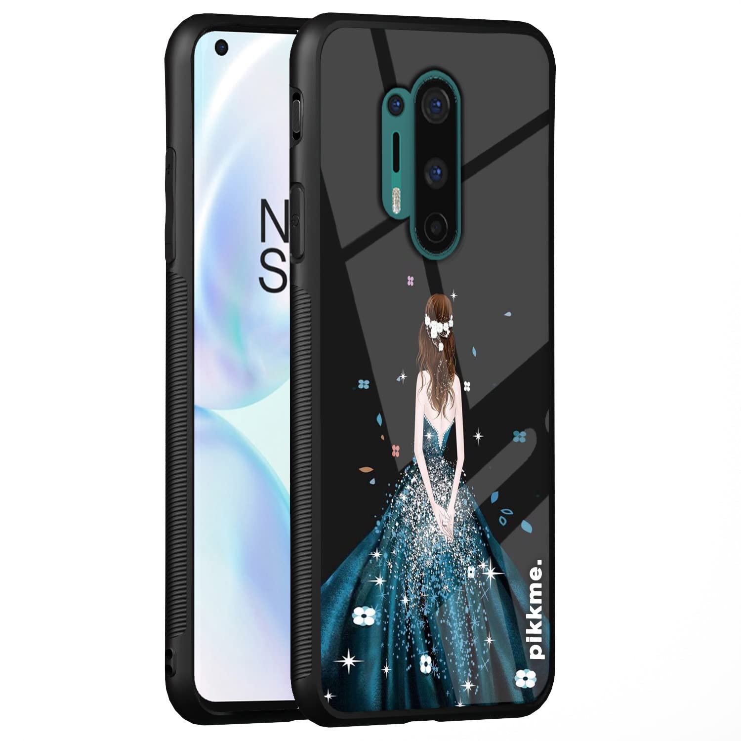 Pikkme Hybrid mobile cover for OnePlus 8 Pro