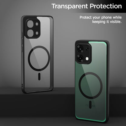 Oppo F31/F33 5G back cover in black mag-safe by Pikkme – photo 3