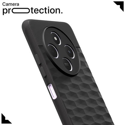 Pikkme black Silicone mobile cover for Redmi 14c/A4/Poco C75 5G – photo 5