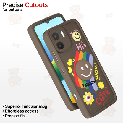 Pikkme brown Soft Silicone mobile cover for Redmi A1/A2 – photo 5