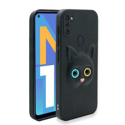 Black phone cover for Samsung M11 – Pikkme