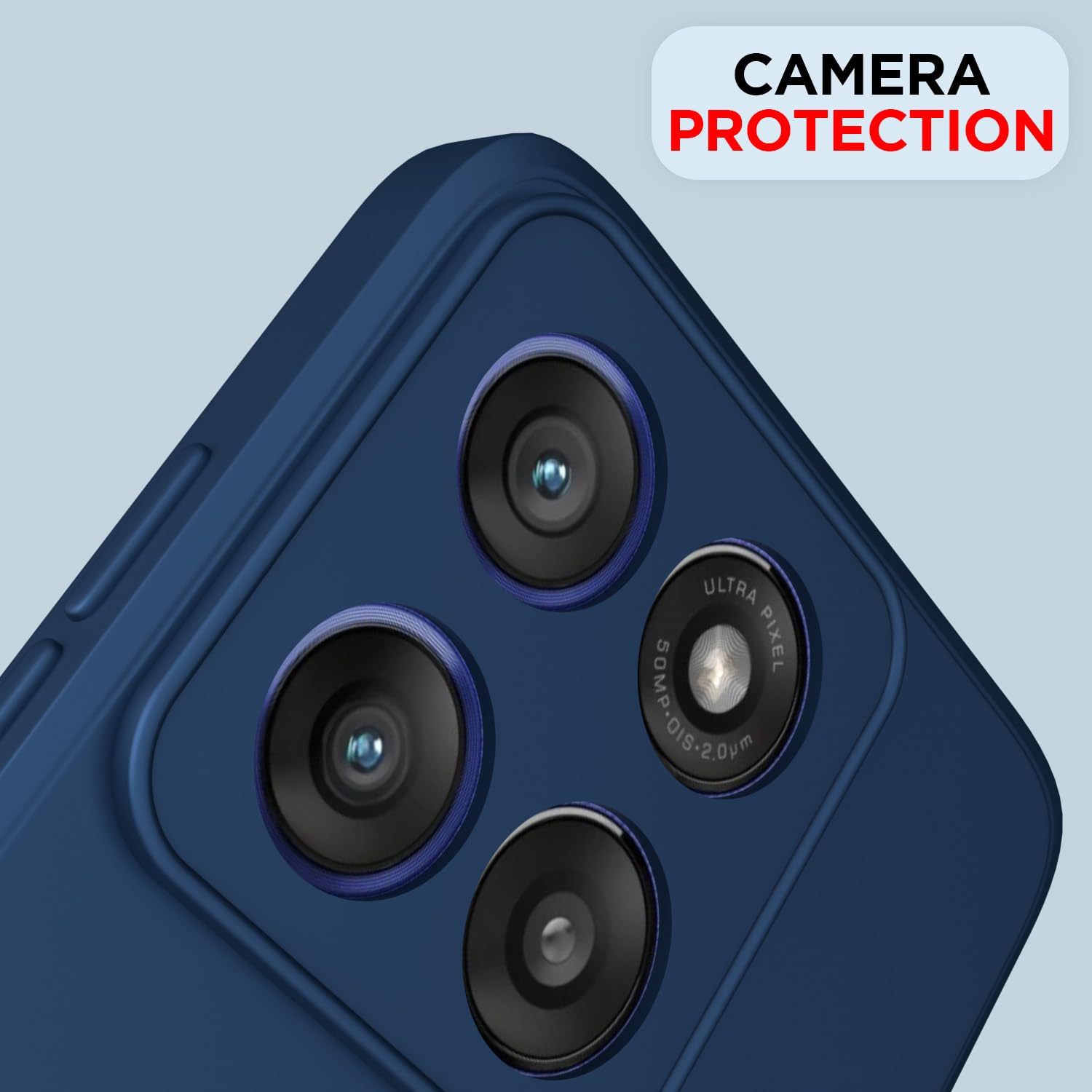 Blue mobile back cover for Moto Edge 60 – Pikkme – photo 5