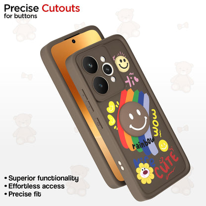 Realme 15 5G Soft Silicone back cover in brown by Pikkme – photo 6