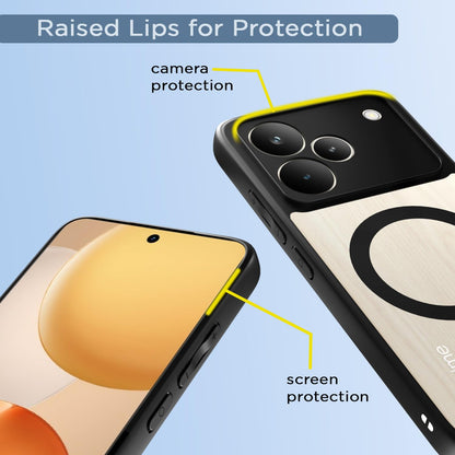Pikkme black mag-safe phone cover for Realme P4 Pro 5G – photo 4