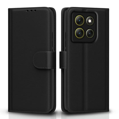 Pikkme Moto G86 Power 5G black flip cover
