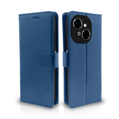 Blue Wallet flip cover for Tecno Spark Go 1 – Pikkme