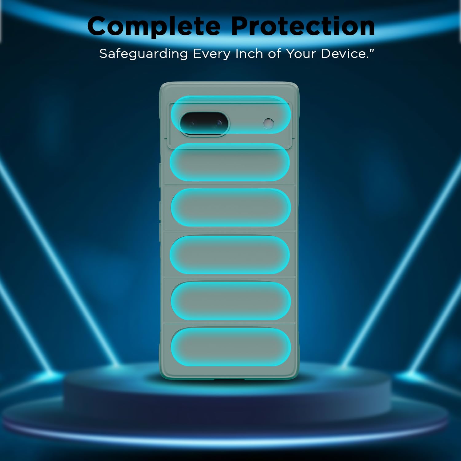 Green mobile cover for Google Pixel 6A – Pikkme – photo 2