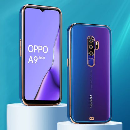 Oppo A5 2020/A9 2020 Chrome mobile cover in blue by Pikkme – photo 3