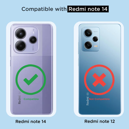 Redmi Note 14/13 5G MagSafe back cover in transparent mag-safe by Pikkme – photo 4