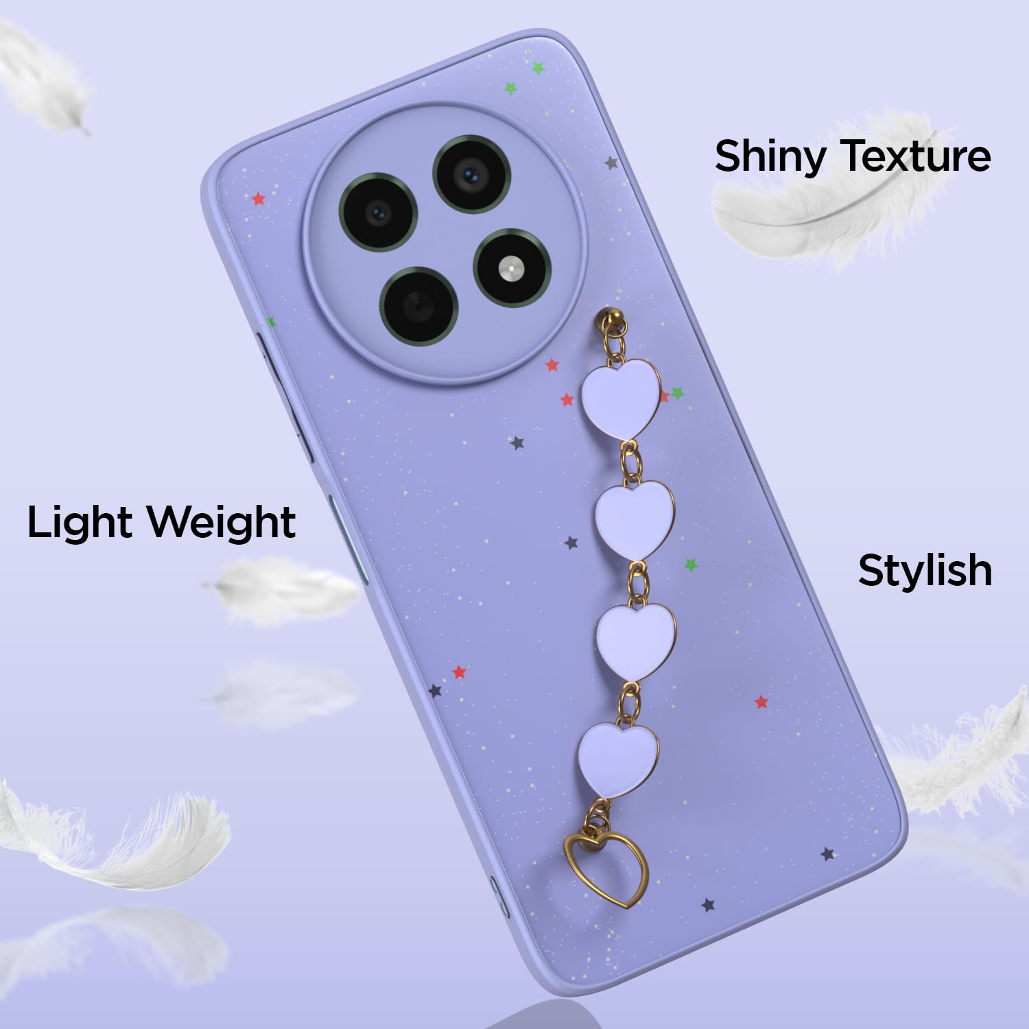 Pikkme Realme Narzo 70x 5G/N65/13/12/12X 5G/C65 purple mobile cover – photo 4